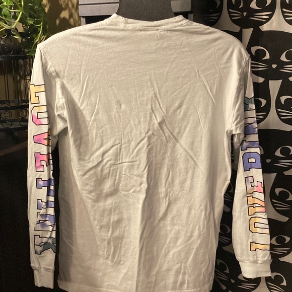 Long Sleeve Pink Campus Tee - Picture 2 of 5